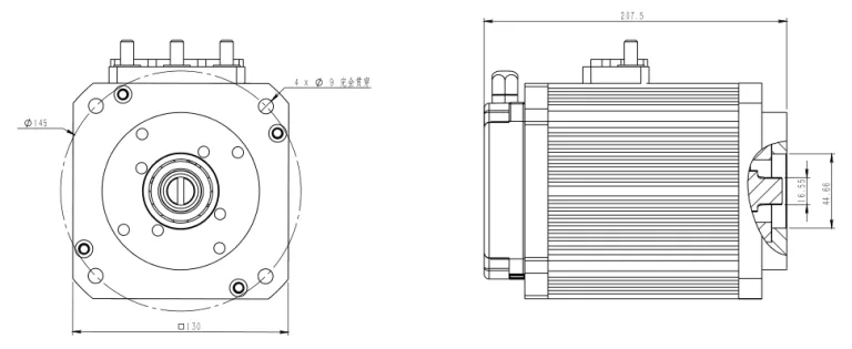 Brushless DC Motor Configuration