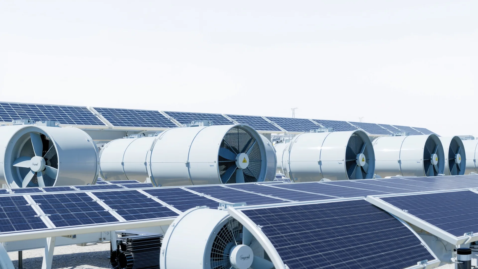 How Solar Industrial Fans Solve 24/7 Ventilation in Factory Workshops